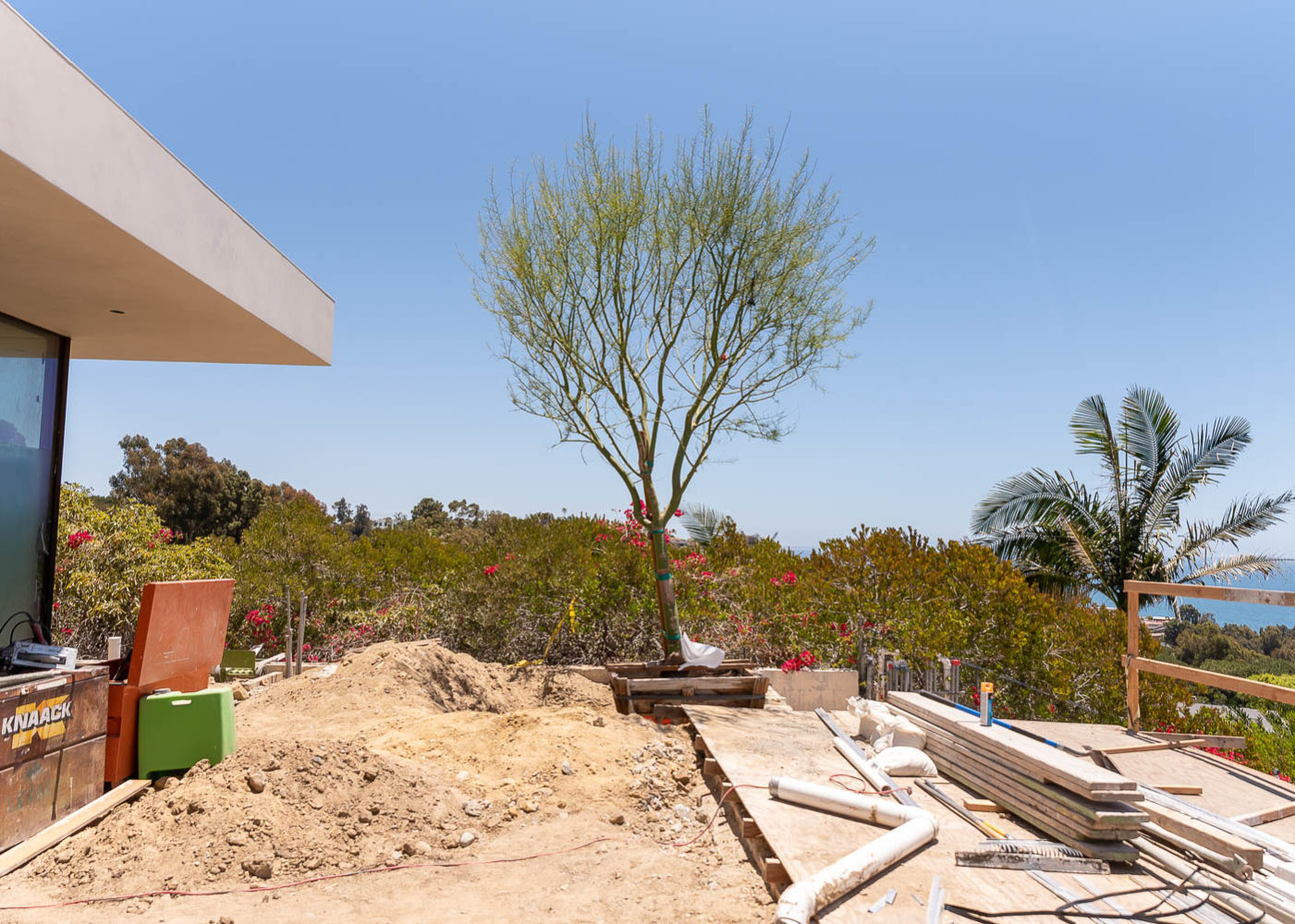 Overview of worksite