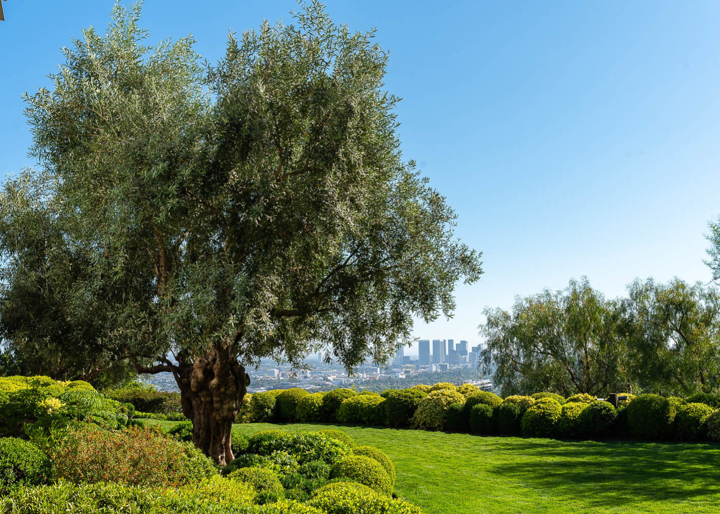 West Hollywood city view