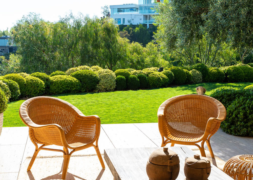 West Hollywood patio view
